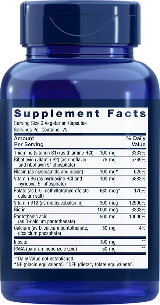 Life Extension BioActive Complete B-Complex